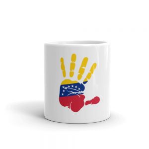 Mug Venezuelan Flag in Hand
