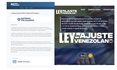 LEY DE AJUSTE DE VENEZOLANOS ALIANZA NACIONAL TPS ORGANIZACIONES IMPORTANTES PARA LOS LATINOS EN EEUU 2025