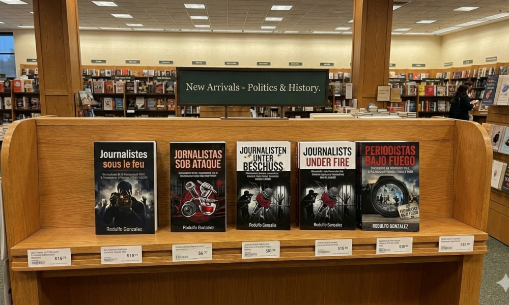 Descubre "Periodistas bajo fuego Venezuela", el libro de Rodulfo González que denuncia la represión (2024-2025). Disponible en español, inglés y más en cicune.org