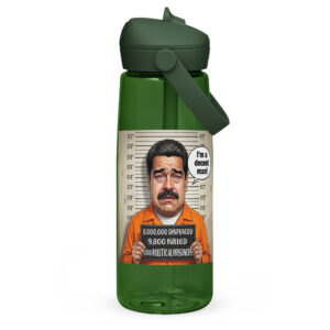 "I'm a Decent Man" Flip straw water bottle