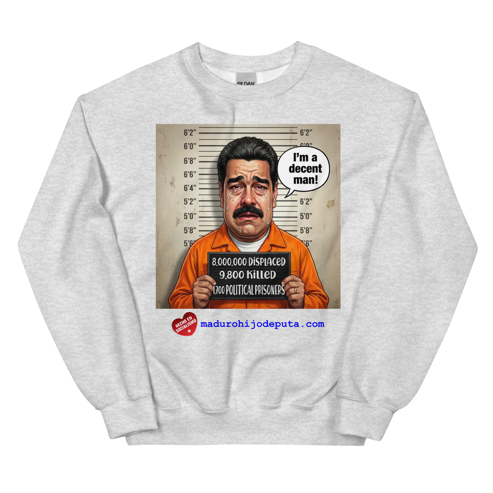 "I'm a Decent Man" Unisex Sweatshirt - Image 19