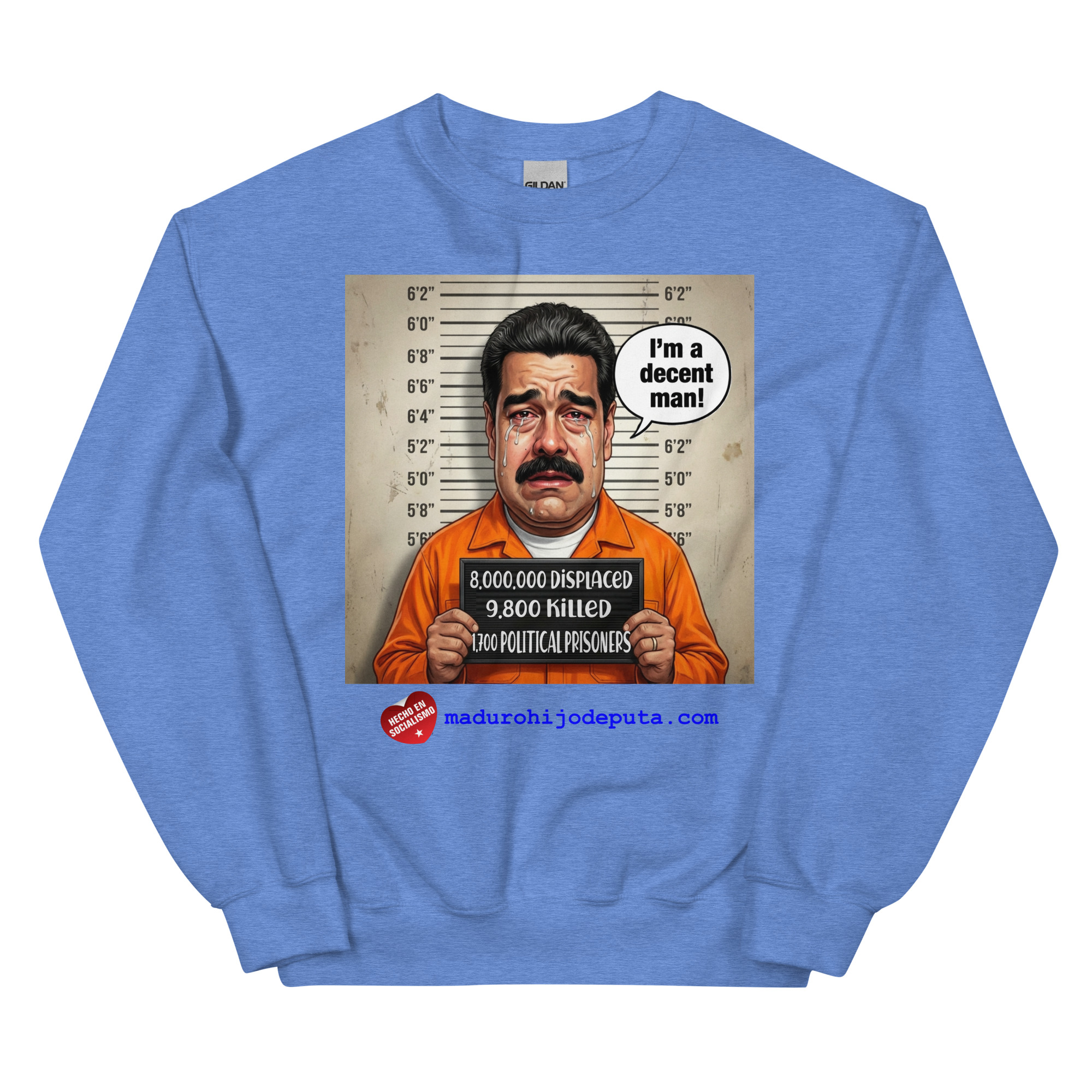 "I'm a Decent Man" Unisex Sweatshirt - Image 15