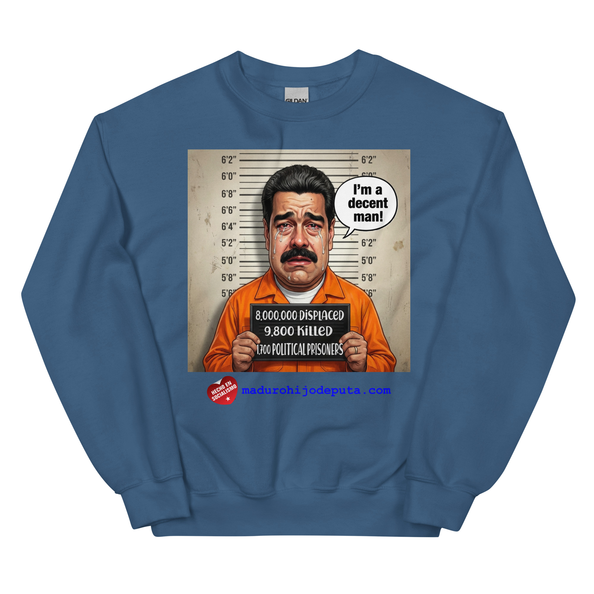 "I'm a Decent Man" Unisex Sweatshirt - Image 10