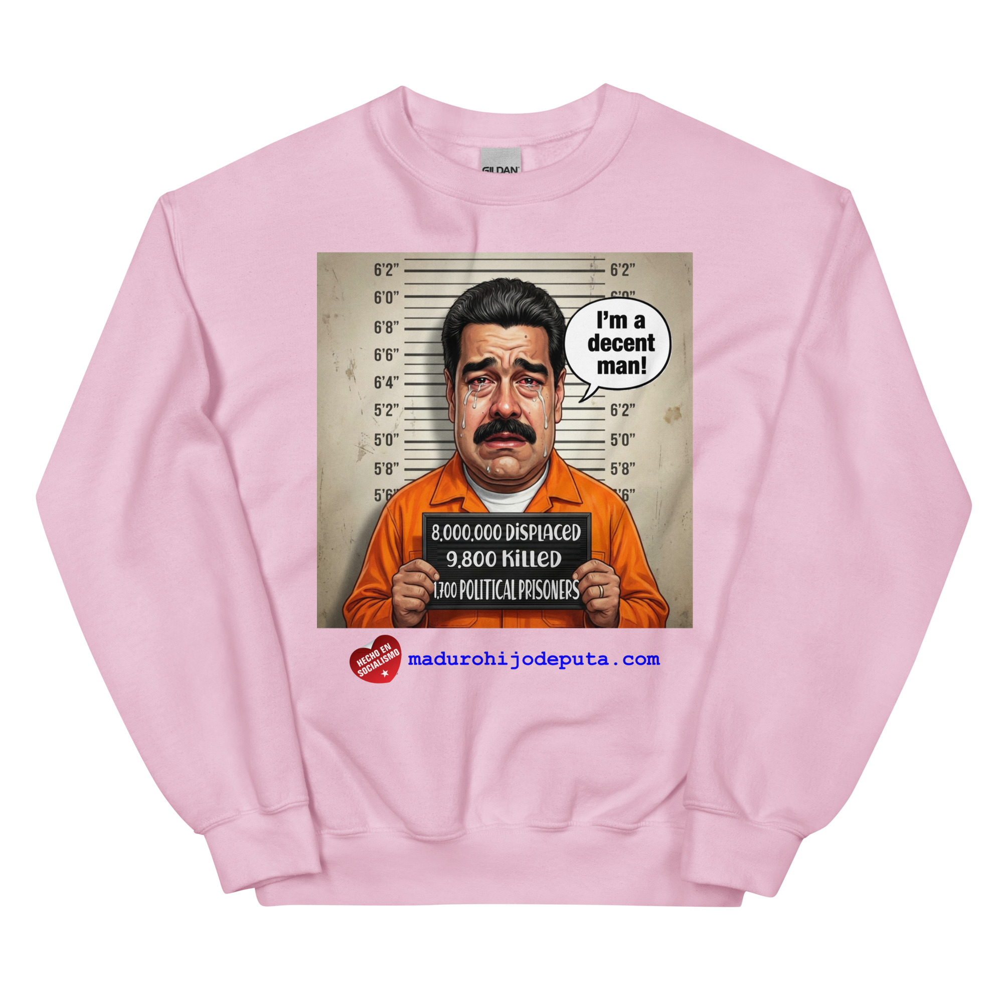 "I'm a Decent Man" Unisex Sweatshirt - Image 17