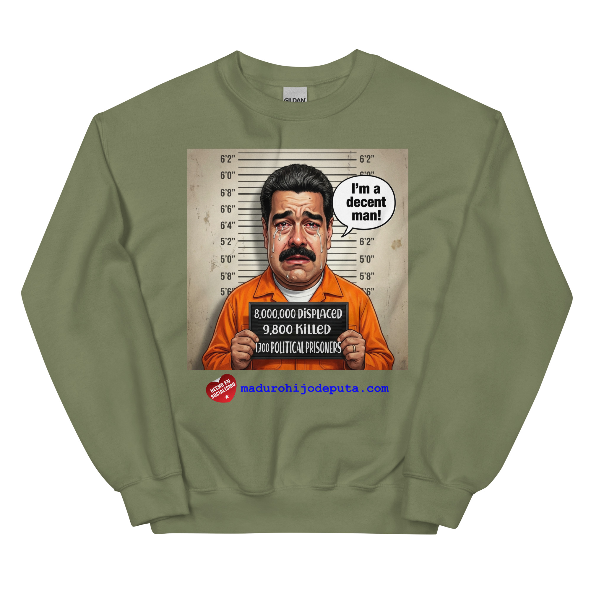"I'm a Decent Man" Unisex Sweatshirt - Image 13