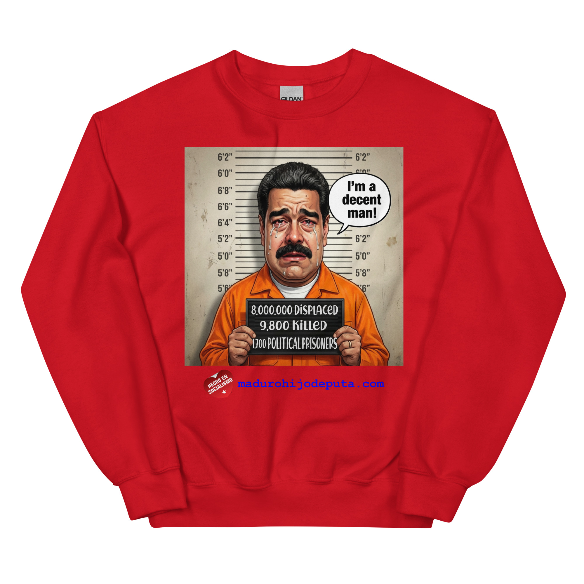 "I'm a Decent Man" Unisex Sweatshirt - Image 6