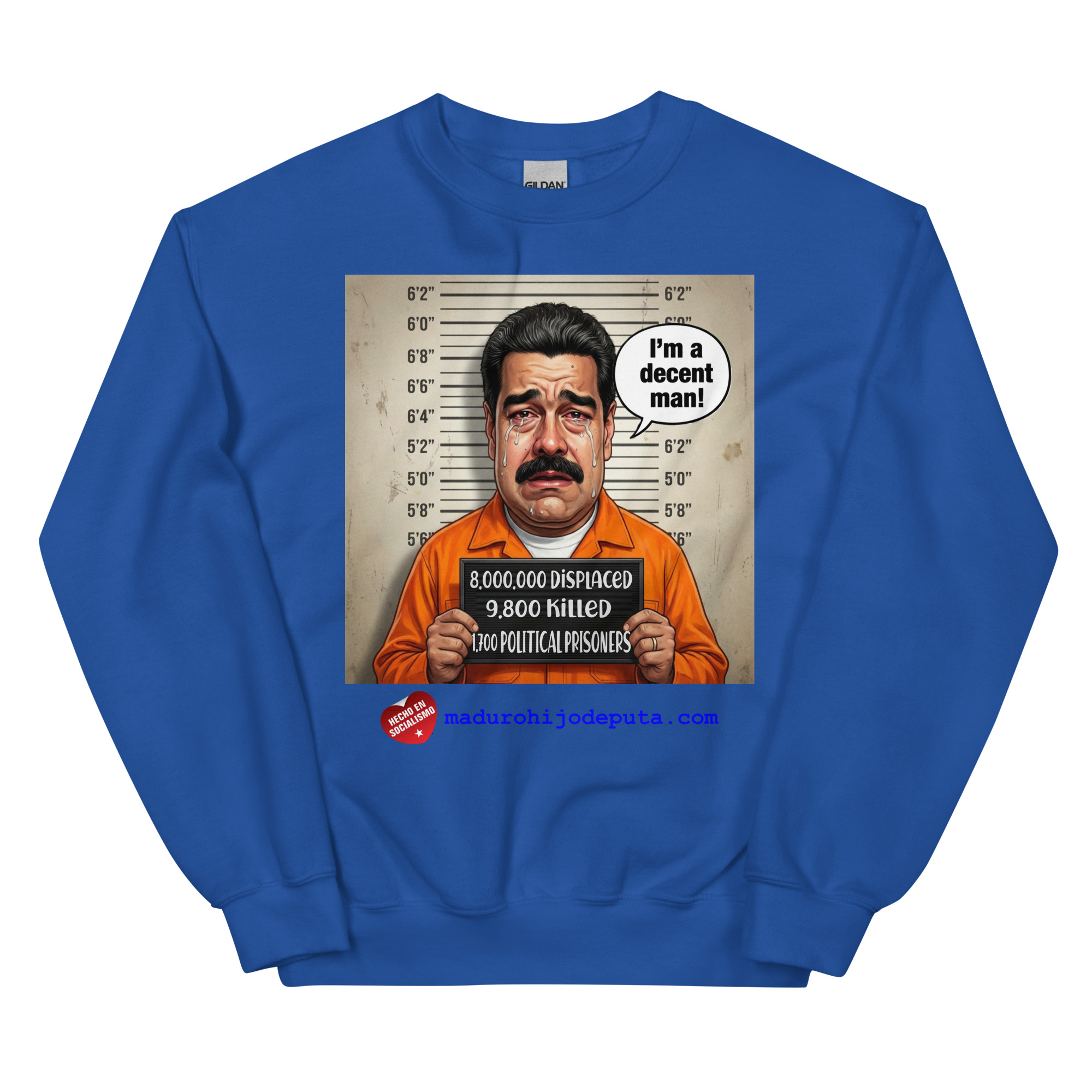 "I'm a Decent Man" Unisex Sweatshirt - Image 8