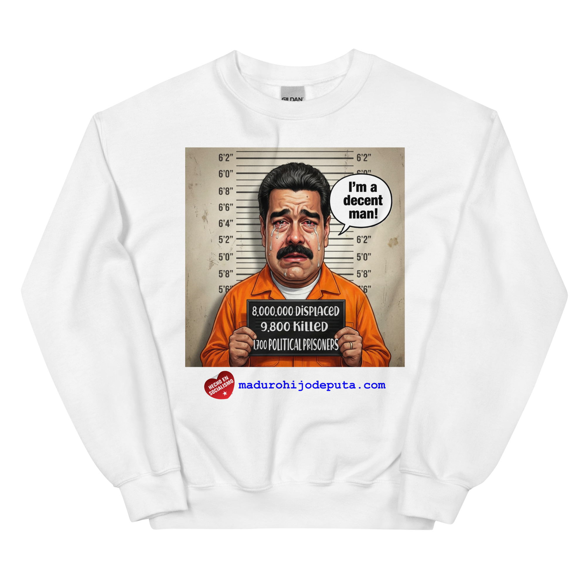 "I'm a Decent Man" Unisex Sweatshirt - Image 21