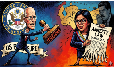 Rick Scott Demands US Sanctions on Venezuela’s Delcy Rodríguez Over Amnesty Repeal