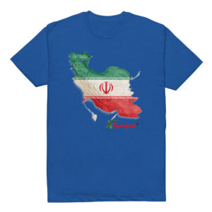 Iran Flag Unisex Fitted T-Shirt