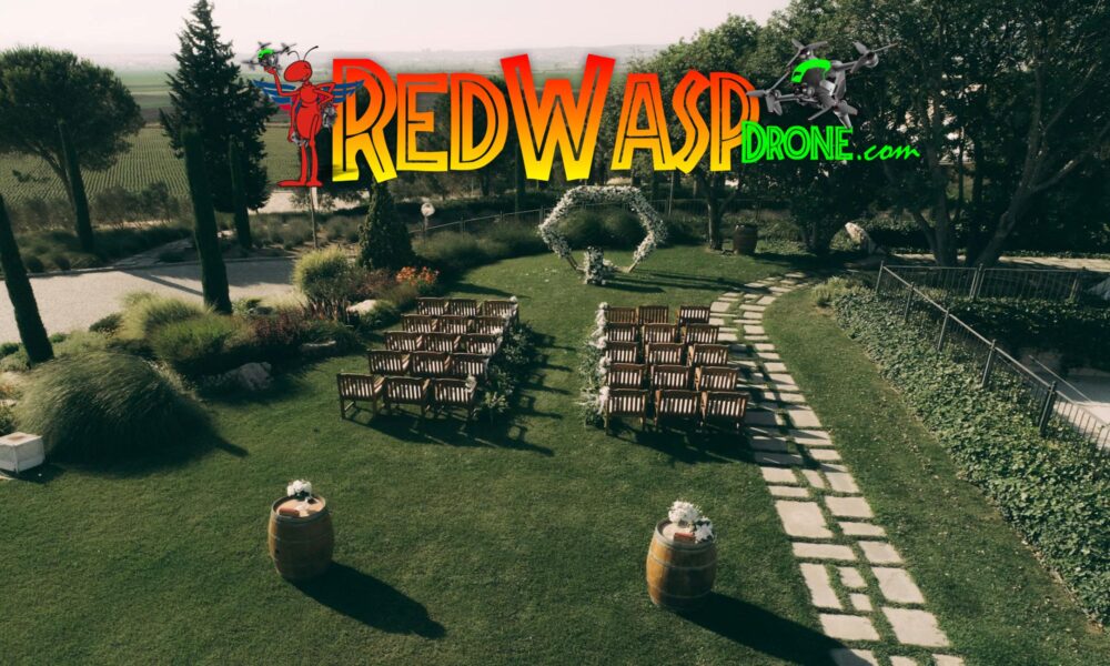 Cinematic Wedding Drone Videography in Orlando & Kissimmee by Red Wasp Drone