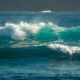 fizzing sea wave