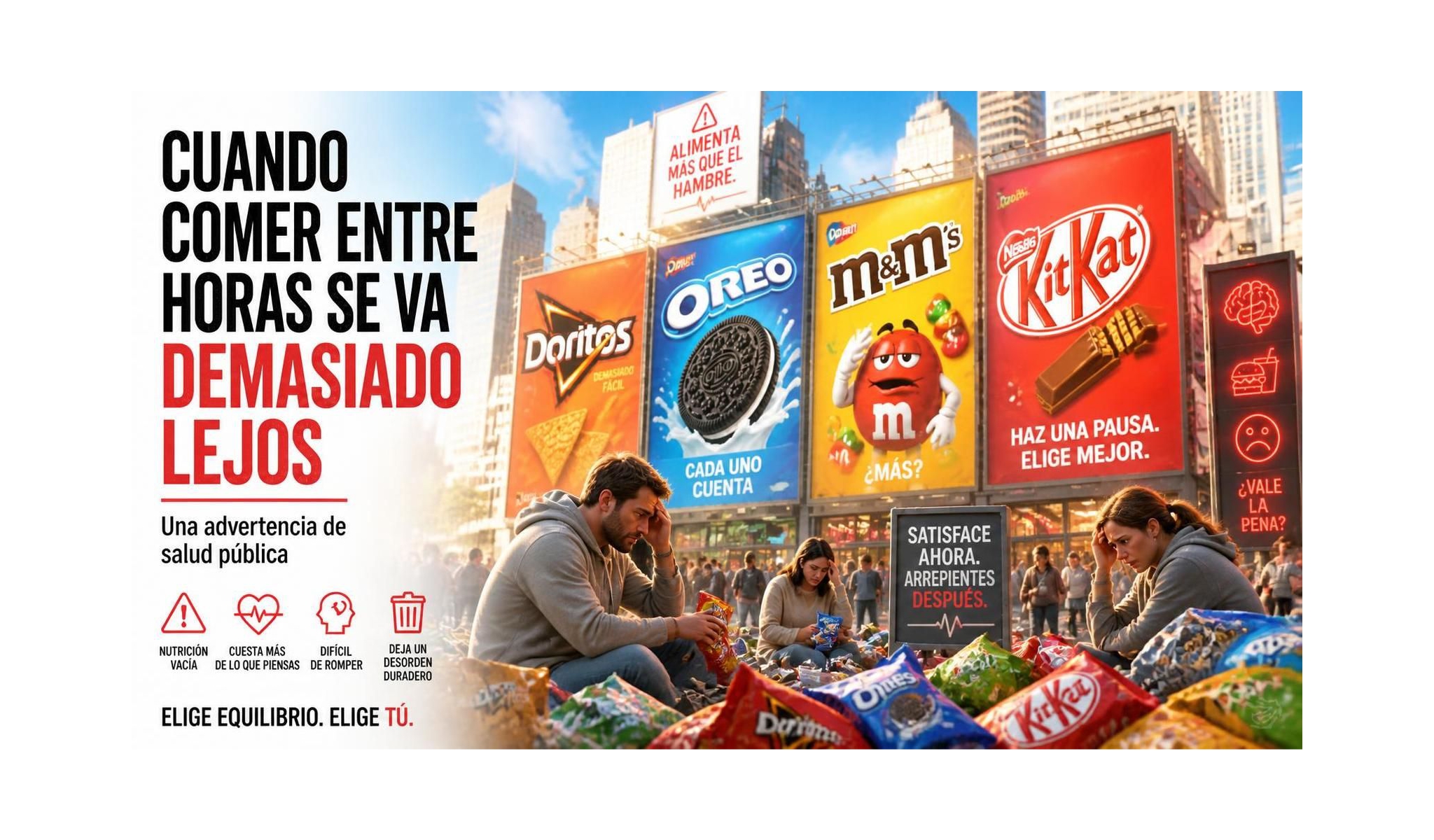 Demanda en San Francisco se dirige contra los fabricantes de Doritos, Oreo, M&M's y Kit Kat por presuntos daños a la salud