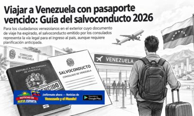 Viajar a Venezuela con pasaporte vencido Guía del salvoconducto 2026